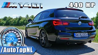 BMW M140i MANUAL 440HP ACCELERATION 290kmh by AutoTopNL [upl. by Swanhilda821]