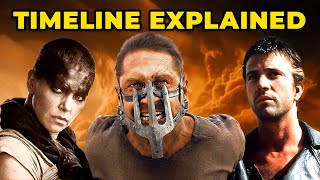 Complete MAD MAX Timeline Recapped [upl. by Allianora]