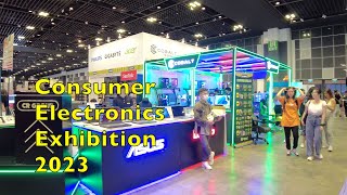 Consumer Electronics Exhibition 2023 25  28 May 4K Walking Tour singapore exhibitions [upl. by Sadie955]