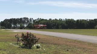 Samson Mite takeoff with Verner 9 Cylinder Radial [upl. by Norma]