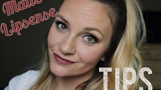 LIPSENSE TIPS FOR MATTE GLOSS COLOR BELLA [upl. by Loise]