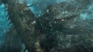 Godzilla vs Ghidorah Fight In The Water Godzilla King Of The Monsters 2019 4K Ultra HD [upl. by Ruscher713]