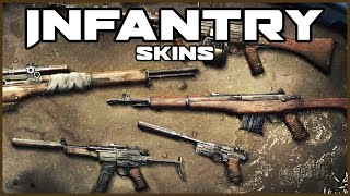 VALORANT Infantry Skin Bundle INGAME  NEW Skins Collection Showcase [upl. by Sirod]