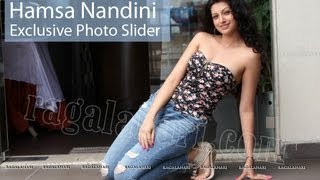 Hamsa Nandini Ragalahari Photo Shoot Slider High Definition [upl. by Ajak]