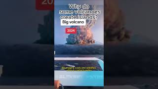 Why do some volcanoes create islands volcanicisland volcano shortvideo shorts [upl. by Nalak]