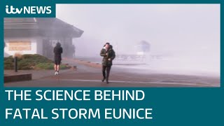 Storm Eunice What caused the UKs worst storm in decades  ITV News [upl. by Yancey]