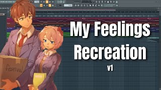 My Feelings  Doki Doki Literature Club FL Studio Recreation [upl. by Tedd766]