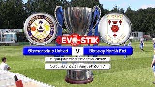 Skelmersdale United v Glossop North End 280817 [upl. by Areemas]