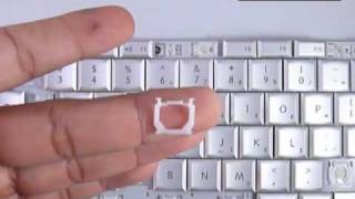 How to Replace a Key on Macbook Pro Silver Aluminum Keys Repair Fix Install Guide [upl. by Oramug]