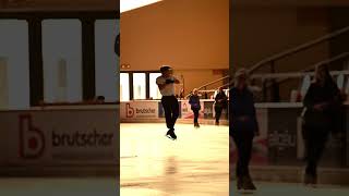 Skating through the last light of the day 🌇 📹 schluukas Olympics [upl. by Irim]