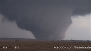 4915 north of Rochelle IL Large Violent Tornado [upl. by Colvert877]