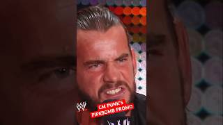 PART 2 CMPunk’s infamous Pipebomb promo 💣 WWE WWERaw [upl. by Cull702]