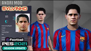 PES 2021 DOWNLOAD FACE SYLVINHO [upl. by Notsla980]