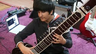 Where ever I Roam by Metallica on Indian Sitar [upl. by Liscomb6]