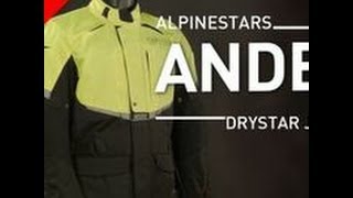 ANDES DRYSTAR JACKET l ALPINESTARS [upl. by Nuahc]