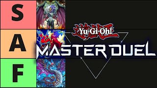 Updated Yugioh Master Duel Competitive Tier List Best Decks Ranked [upl. by Rukna225]