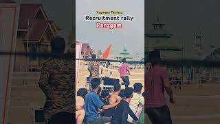 Territorial Army 🔥 Recruitment Rally Bharti indianarmy attitude kupwaraterriers shorts 💪 [upl. by Wildee]