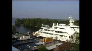 Roman Abramovich yacht Helikopterdeck testing [upl. by Gillead]