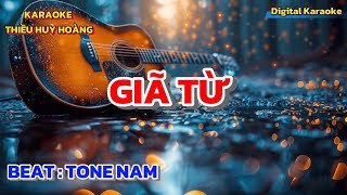 Karaoke Giã Từ Tone Nam 78 [upl. by Surtimed]