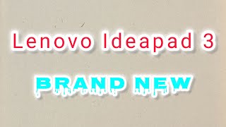 Lenovo Ideapad 3 BRAND NEW [upl. by Giacamo]