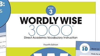 Vocabulary Wordly Wise 3000  Book 3 Lesson 4 어휘 설명 [upl. by Atinob]