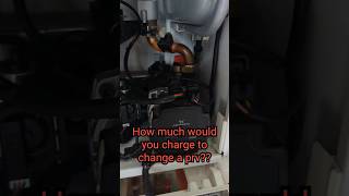 Ideal logic combi boiler How much should I charge to change a prv gas gassafe boilerrepair [upl. by Claudius]