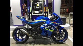 Suzuki gsx r1000r 2017 top speed 299 by ซุปเปอร์โอม [upl. by Yaf]