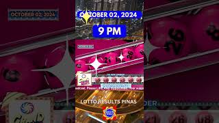 Lotto Result October 2 2024 9PM Draw 655 Grand Lotto PCSO Lotto Result pcsolottoresulttoday [upl. by Mattox]