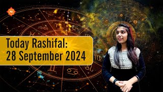 28 September 2024 Todays Rashifal Daily Horoscope Rashifal astrology astroindusoot horoscope [upl. by Ainos983]