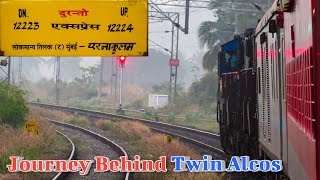 Mumbai To Madgaon  Journey Onboard 12223 Mumbai Ernakulam Duronto Express [upl. by Bazar]