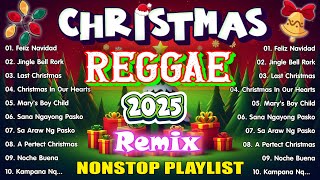 Reggae Christmas Mix 🐧Merry Christmas 2025 ☃️Tagalog Christmas Songs Medley [upl. by Wynne75]