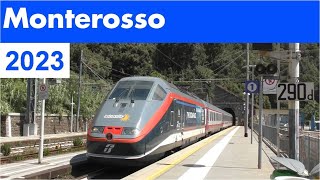 Stazione di Monterosso  Trenitalia Cinque Terrre Trains [upl. by Notsob]