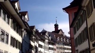 Bischofszell Altstadt old town Kanton Thurgau Switzerland [upl. by Claudie10]