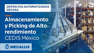 Almacenamiento y Picking de Alto rendimiento  CEDIS México [upl. by Koffler]