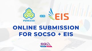 Combine submission for SOCSO amp EIS to PERKESO  SQL Payroll Software [upl. by Bidle]