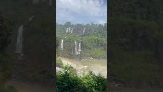 Iguazu Falls Clip iguazufalls travel waterfall shortsfeed naturalwonders nature shorts [upl. by Roban]