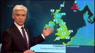 ITV National Weather Text Santa 2014 Forecast with Weathergen Ident MOCK [upl. by Akemyt]