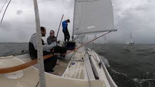 2024 J22 Midwinters Practice Race 1 General Recall [upl. by Anali]