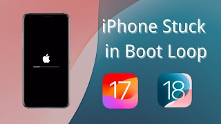 How to Fix iPhone Stuck in Boot Loop Without Losing Data All iPhone runs iOS 1817  iToolab FixGo [upl. by Ogeid]