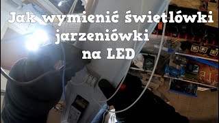 Jak wymienić zwykłe świetlówki na LED [upl. by Brenna540]