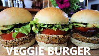 BURGER DI VERDURE Facile Veggie Burger [upl. by Sybilla569]