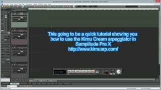 Samplitude Pro X  VST Midi Output Routing FtKirnuCream Arpeggiator [upl. by Vickie410]