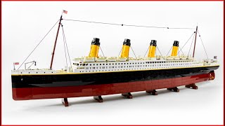 LEGO Creator 10294 RMS Titanic Speed Build  Brick Builder [upl. by Salzhauer]