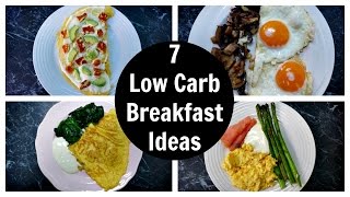 7 Low Carb Breakfast Ideas  A Week Of Keto Breakfast Recipes [upl. by Enyrb]