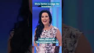 Silvio Santos  Helen Ganzarolli você não casou ainda Helen Ganzarolli eu sou exigente Silvio [upl. by Ailisec490]