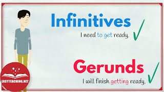 Infinitives vs Gerunds 6 Tips for ESL Learners  EasyTeaching [upl. by Atnohsal]