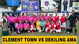 CLEMENT TOWN AMA VS DEKYILING AMA MATCH  APFA CUP FINAL tibetanyoutuber dearchannel [upl. by Svend]