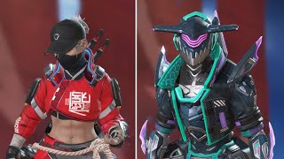 Rating Octane Mythic Event Skins  Apex Legends [upl. by Perloff]