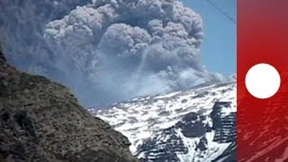 Volcano threat thousands face evacuation around Copahue volcano [upl. by Oflodor477]