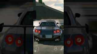 Nissan GTR Crash Indonesia Flashbacks  Simulation [upl. by Avilys]